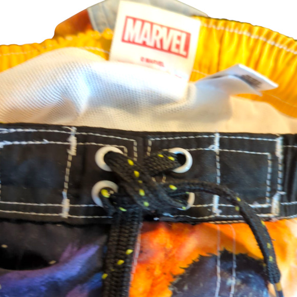 MARVEL Avengers Swim Trunks Boys Large 10/12 Summer Beach Pool - Picture 7 of 9